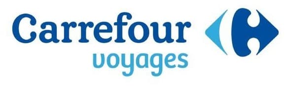 Logo Carrefour Voyages, client GENIAL