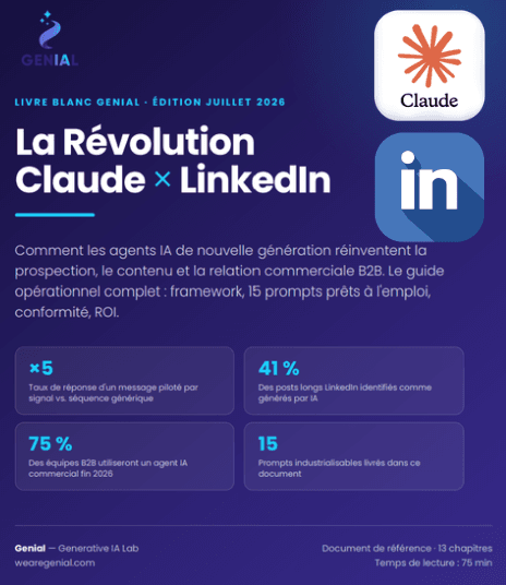 Couverture du livre blanc « La Révolution Claude × LinkedIn »